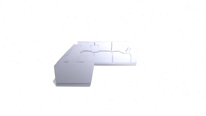 Sofa_ Delos_ Composition_1 3D Model
