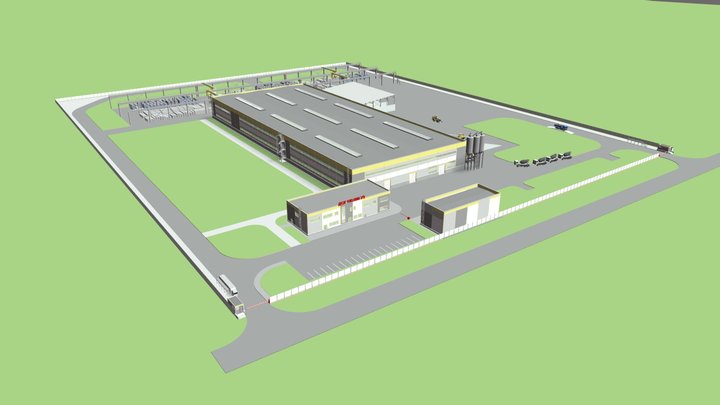 ДСК 100000 УЗ 3D Model