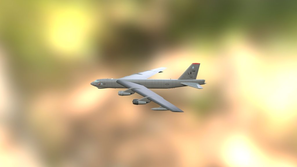 B52 - Download Free 3D Model By Manilov.ap [3ca2f50] - Sketchfab