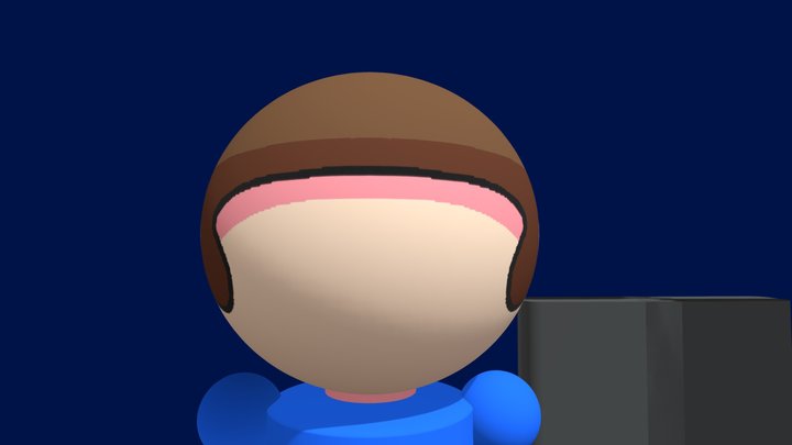 3_5 Polygonized Dave 3D Model