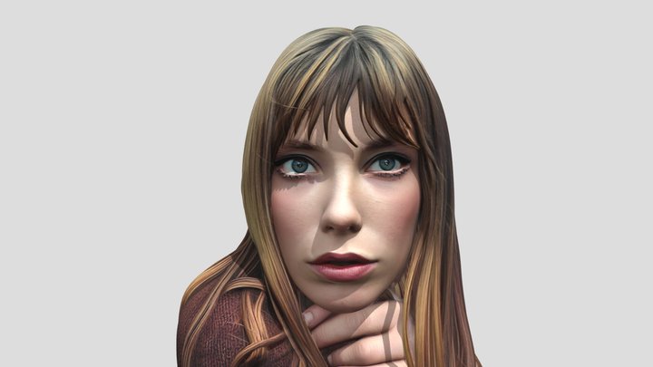 Jane Birkin (Tribute Bust), fan art 3D Model