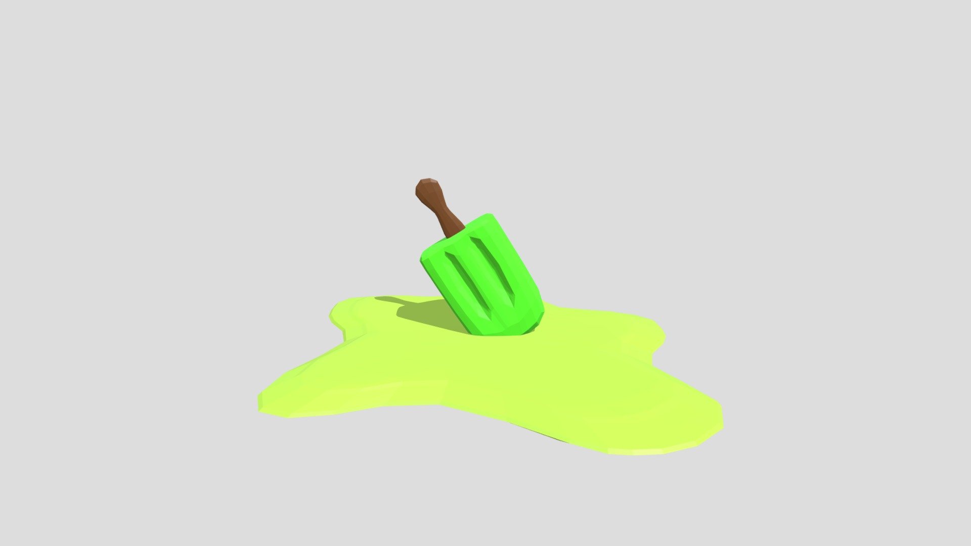 3D Sketchbook 11 - Melting Popsicle