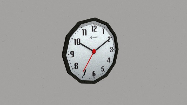 Wall Clock – PS1 Style