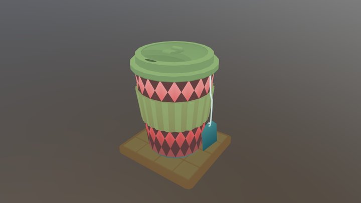 Cup Of Tea V1 3D Model