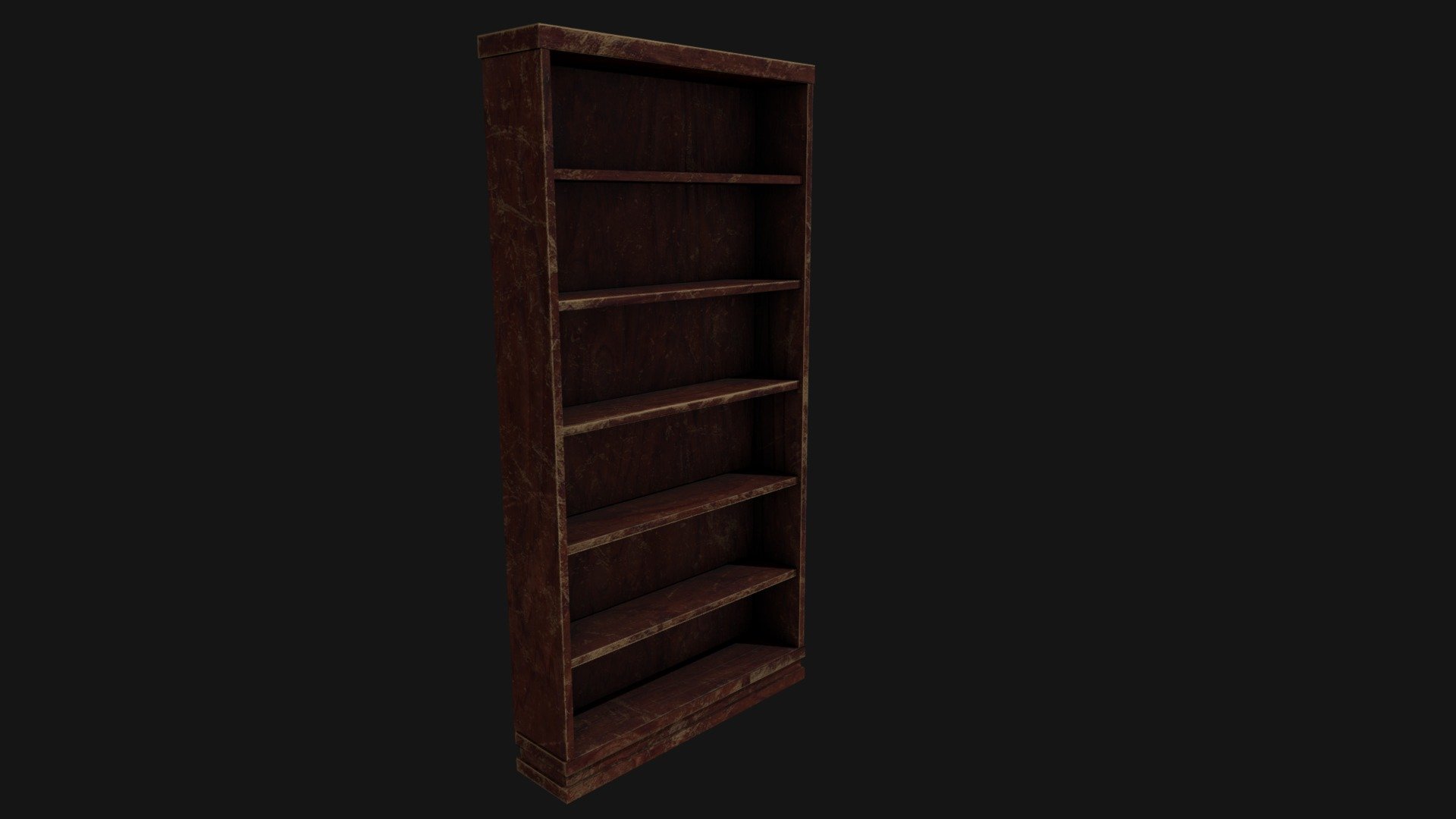 Bookcase - Buy Royalty Free 3D model by FordVFX [3ca6fcf] - Sketchfab Store