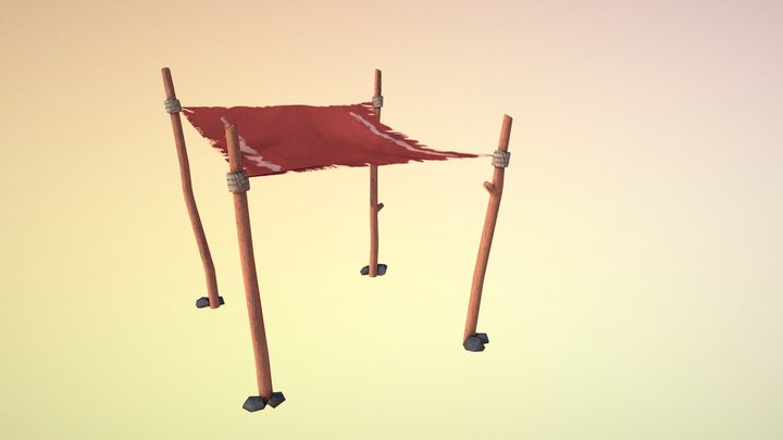 Shelter - Breath of The Wild 3D Model