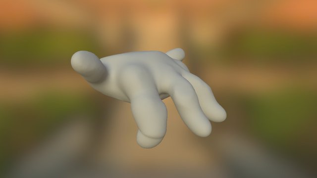 Hand Rebecca 3D Model