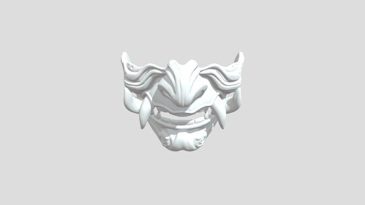 Oni Mask 3D Model