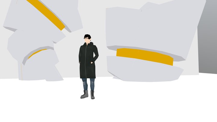 Kojima, The Genius 3D Model