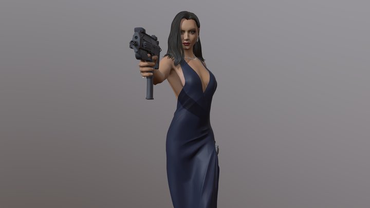 Paloma/agent007/JamesBond 3D Model
