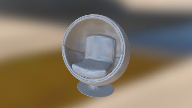 Eero-Aarnio-Ball-Chair-3D-Model 3D Model