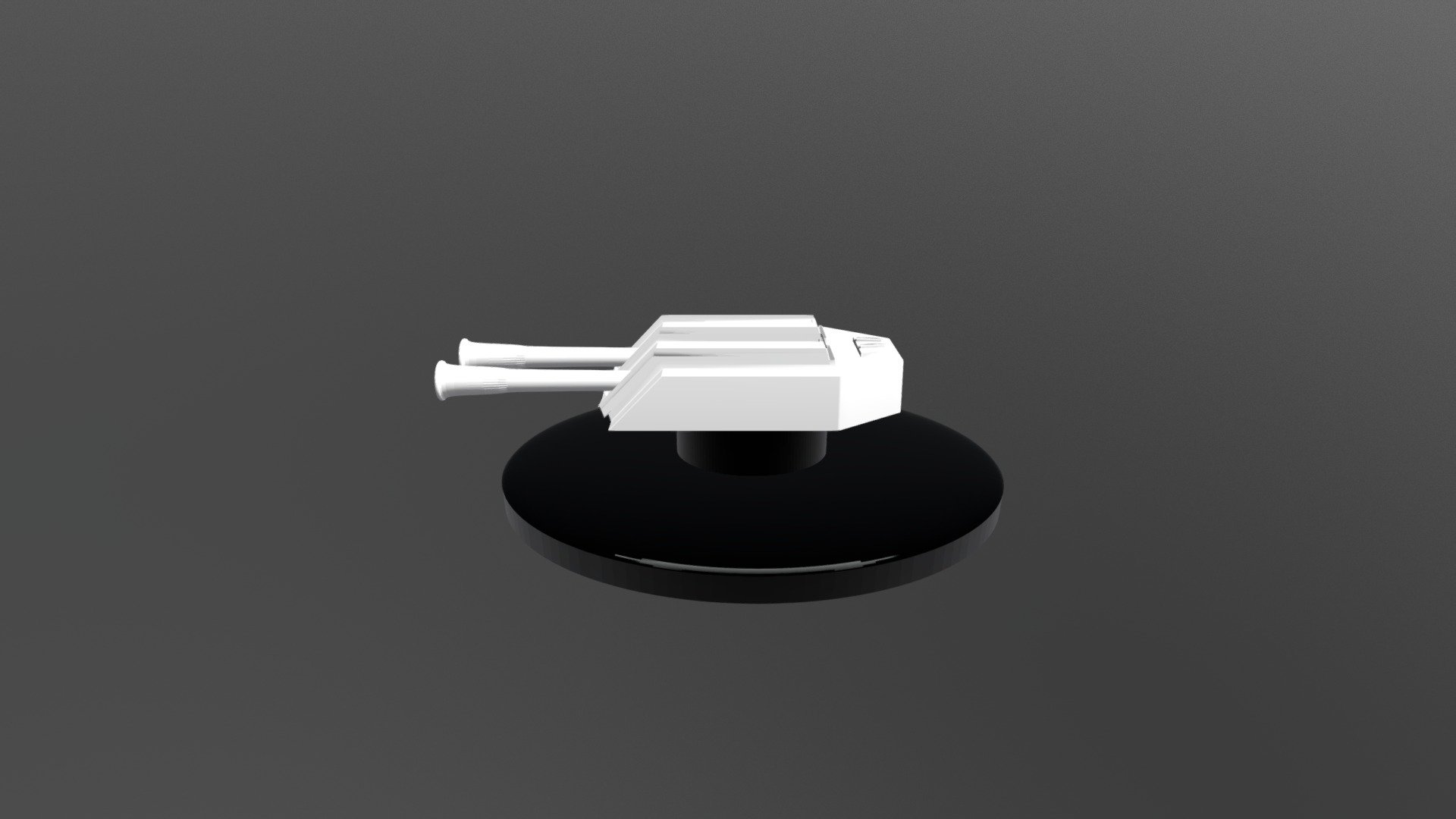 Gun turret - 3D model by livescorer7 [3ca94a2] - Sketchfab