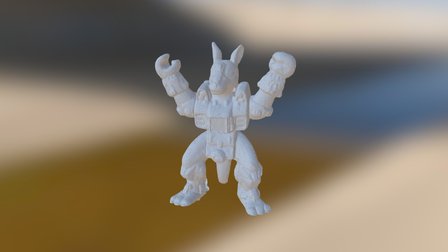 Kangaroo 3D Model