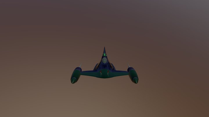 Naboo N-1 Fighter 3D Model