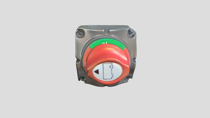 Battery Shutoff Switch 3D Model