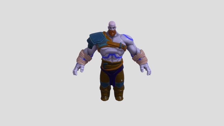 kratos revisiter 3D Model