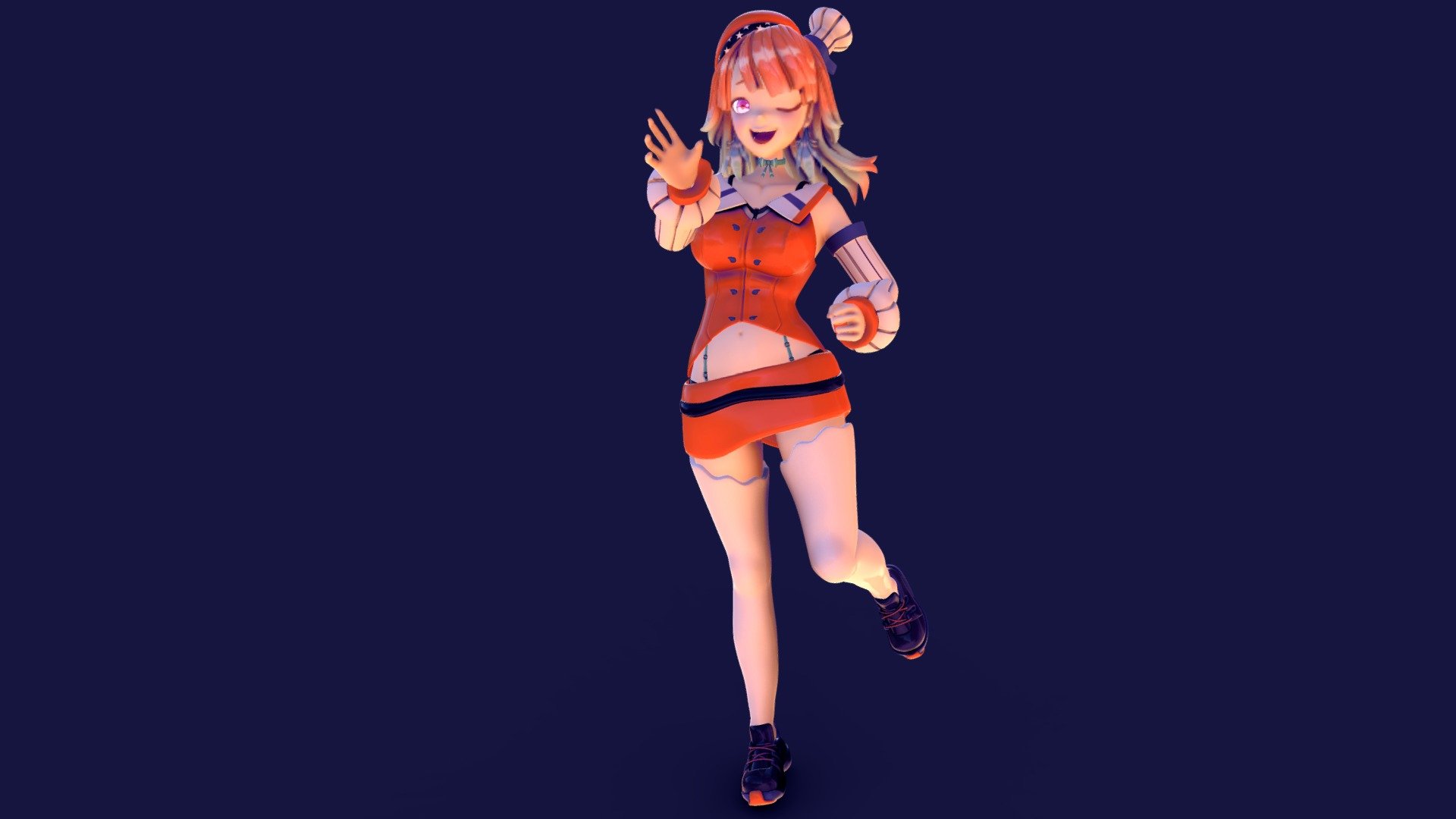 ArtStation - 3D Anime Character Model Commission: Takanashi Kiara / Vtuber  Hololive