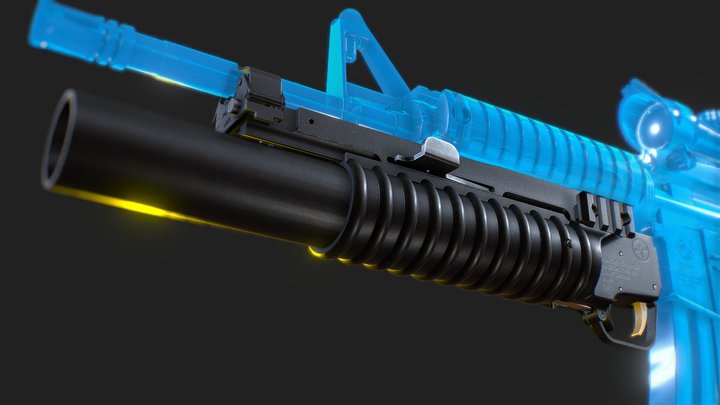 TAG M203_3 3D Model