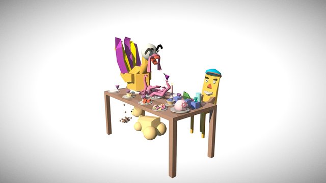 Feast! 3D Model