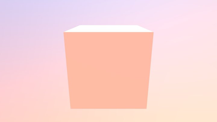 Cube Test 3D Model