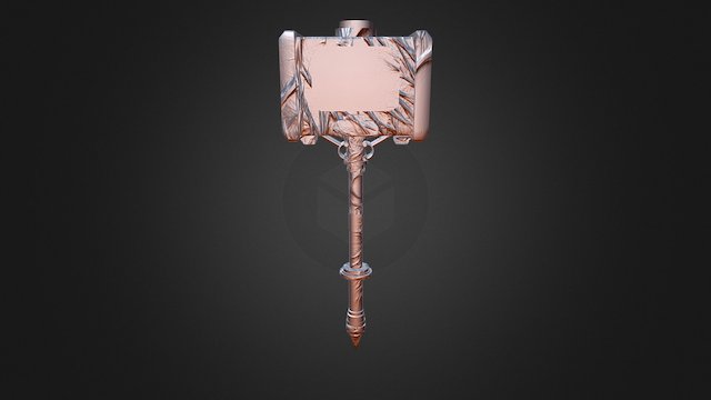 god-hammer 3D Model