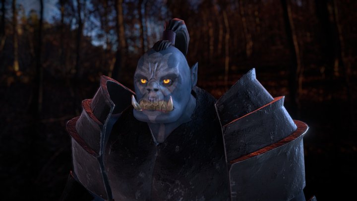 Orog - Dungeons & Dragons 3D Model