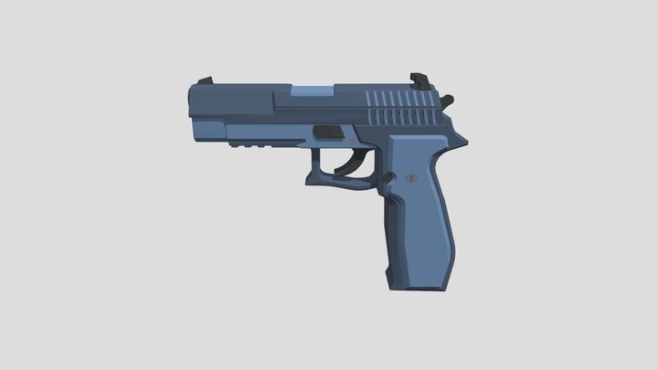 Gun 3D Model