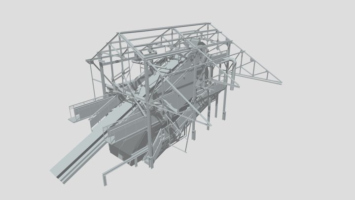 Moteur carrière 3D Model