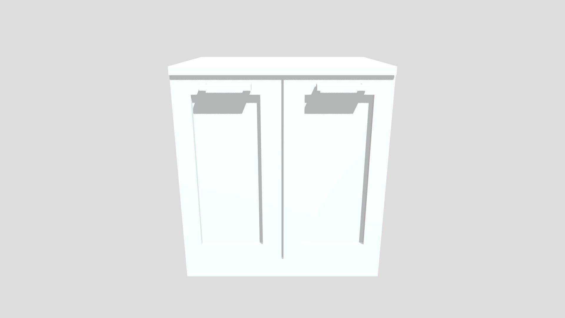 Gray cabinet