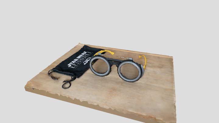 Star Wars 3D Glasses Scan 3D Model
