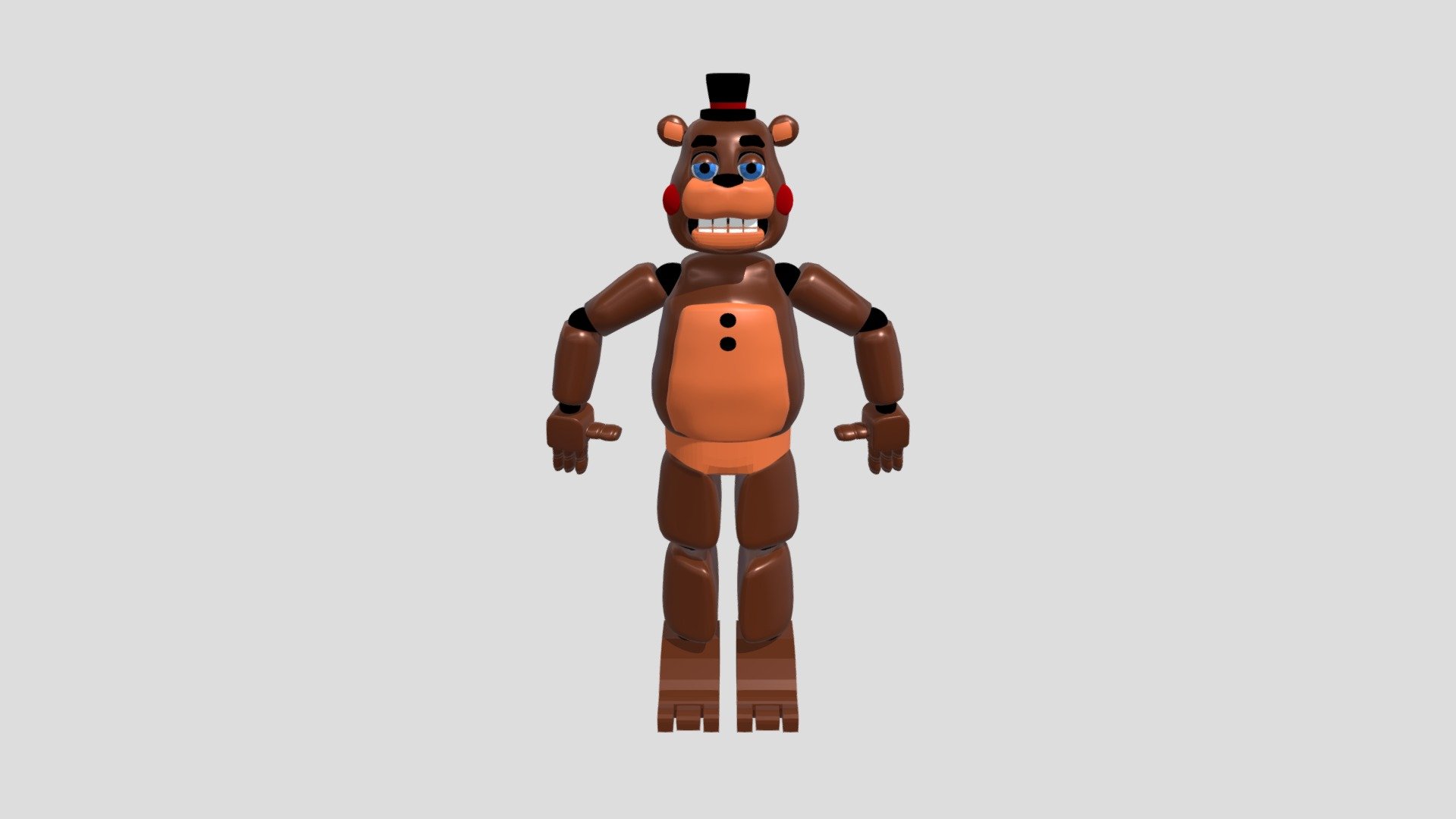 Freddy Fazbear from fnaf help wanted - Download Free 3D model by MatiasH290  (@matias029) [49a202e]