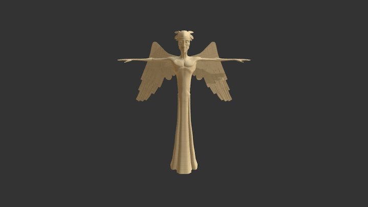 The old angel 3D Model