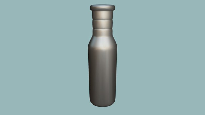 Drinking bottle (college assignment) 3D Model