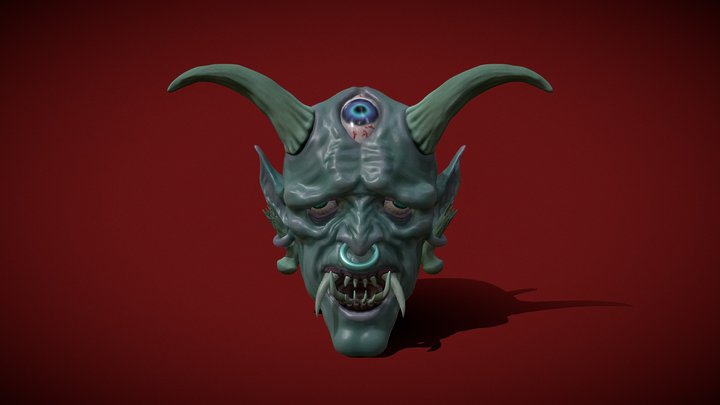 Oni Demon 3D Model