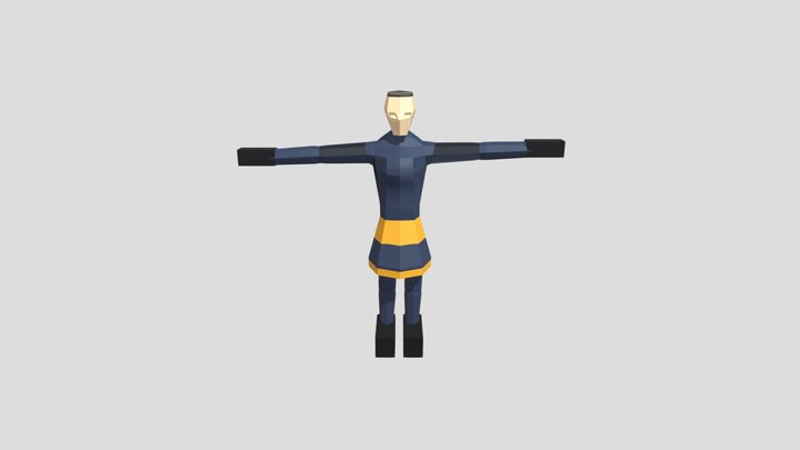 Character (WIP) 3D Model