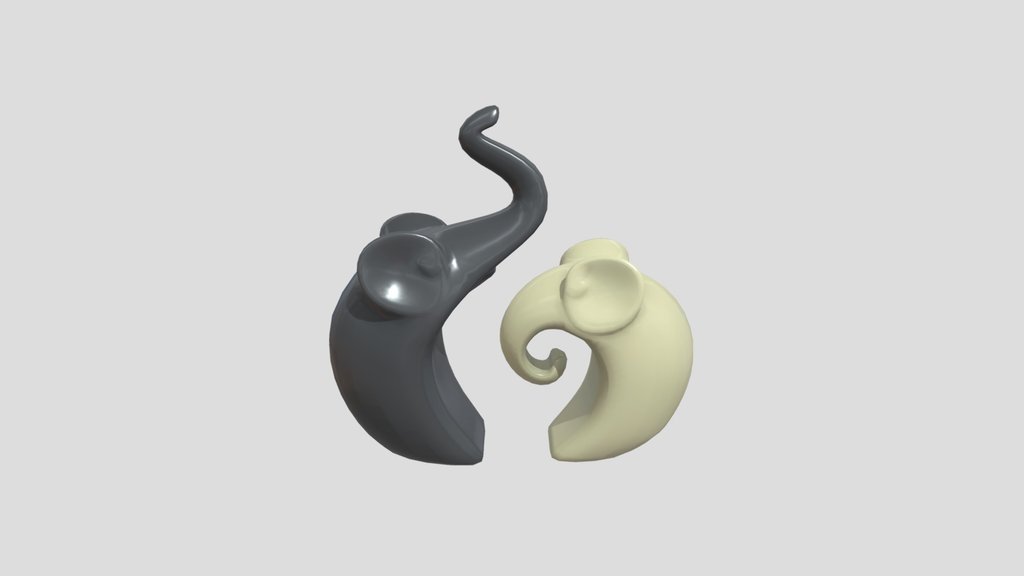 Vase Elephants