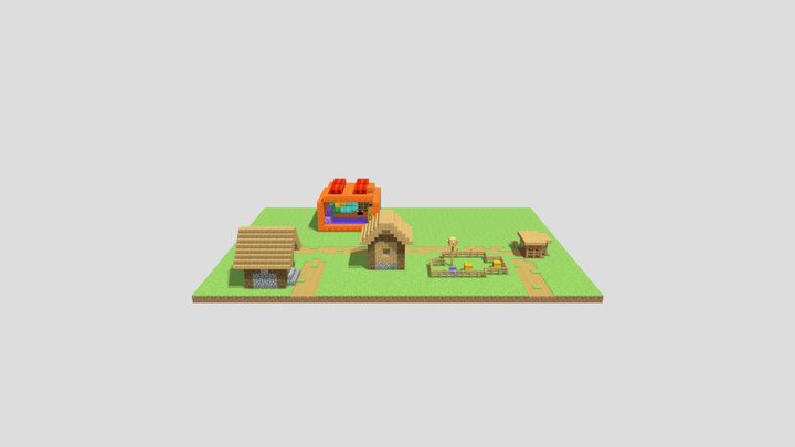 village 3D Model
