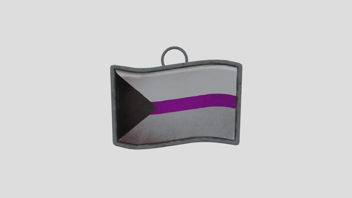 [Dead By Daylight] Demisexual Flag Charm – Modello 3D gratuito STL