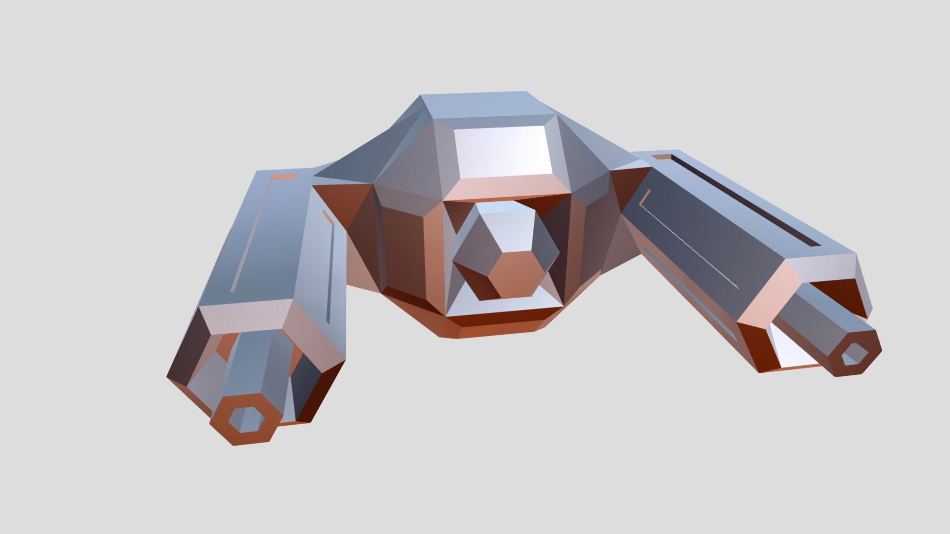 Low Poly Hover Patrol Bot - Download Free 3D model by Trockk (@Timrockk ...