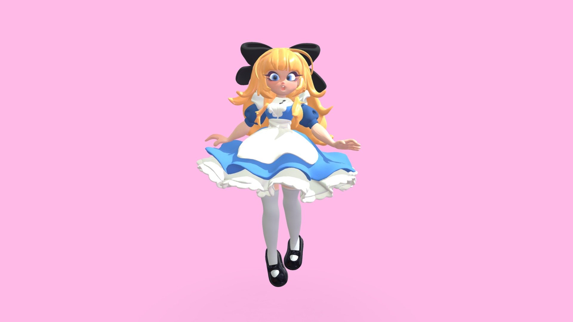 Alice In Wonderland 3d Model By Ohri 3cba467 Sketchfab 7641