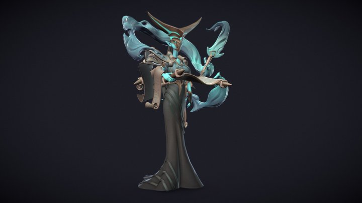 Soul Capturer - Stylized Creation Exam 3D Model