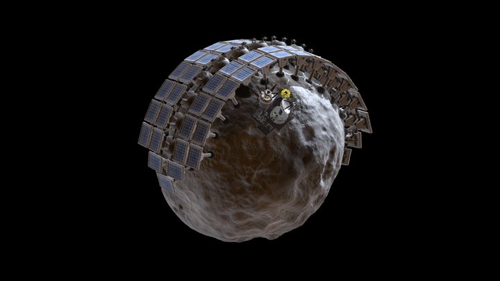 Lunar Solar Department 3D Model