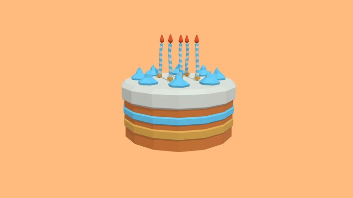 Cake 3D Model