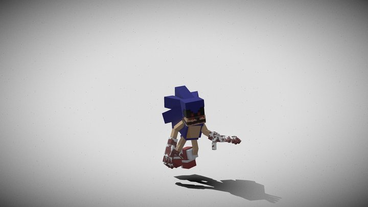 Sonic Exe FNF 2D 3D Rig - Download Free 3D model by bob (@willy_andrew2977)  [a6051eb]