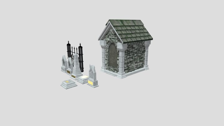 Graveyard 3D Model