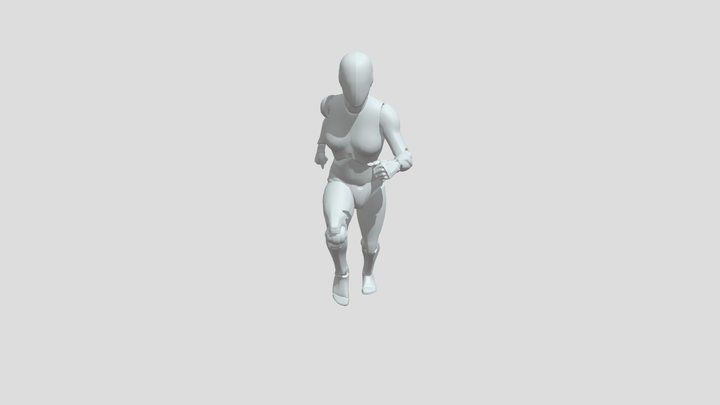 Run cycle_V2 3D Model