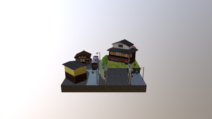 Cityscene: Kyoto 3D Model