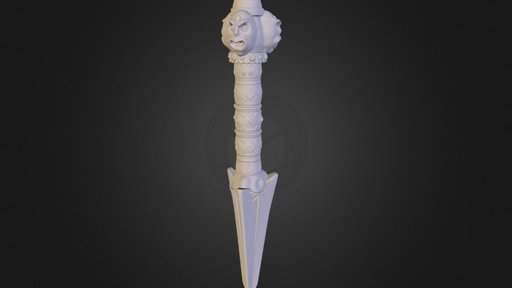 ceremonial dagger 3D Model