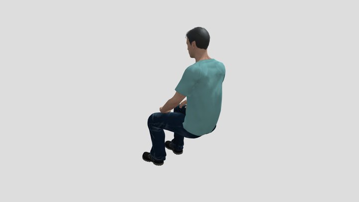 Ali_sitting_clinic 3D Model