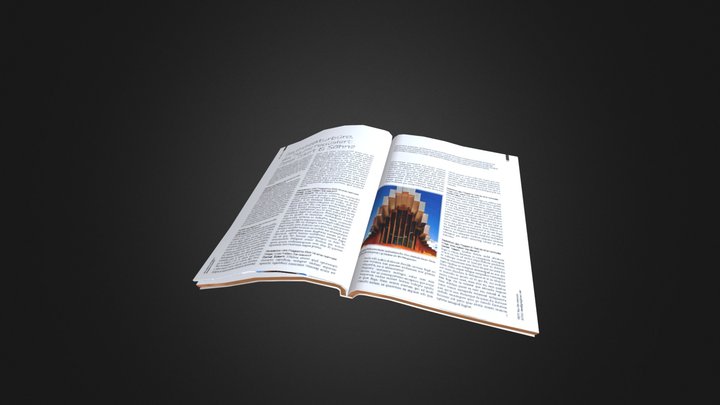 Book 3D Model